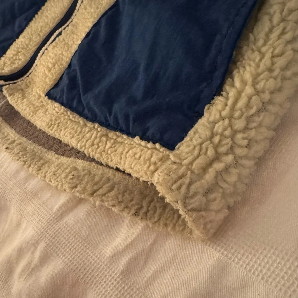 Patagonia Kids Cream Fleece Vest